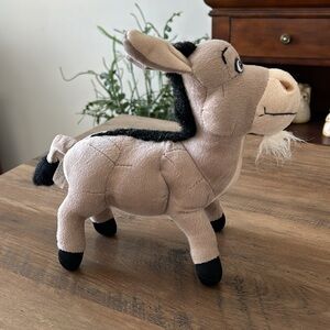 Shrek's posable Donkey Stuffed Plush toys by Nanco 2004 12" tall